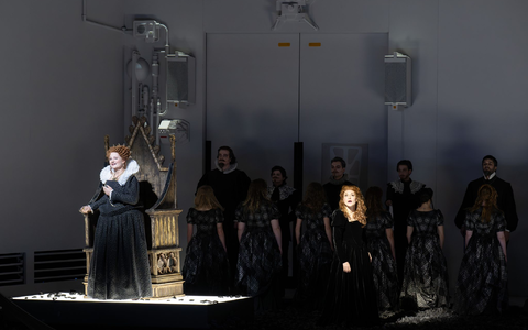 «Of One Blood»ist eine neue Oper über Mary Stuart und Elizabeth I.  - Foto: Monika Ritterhaus/Bayerische Staatsoper/dpa