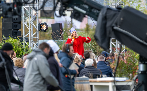 Wie 2024 in Schwerin gastiert der «Fernsehgarten« seit 2021 mit Spezialausgaben jeweils in dem Bundesland, das die offiziellen Feierlichkeiten zum Tag der Deutschen Einheit ausrichtet. (Archivfoto) - Foto: Stefan Sauer/dpa