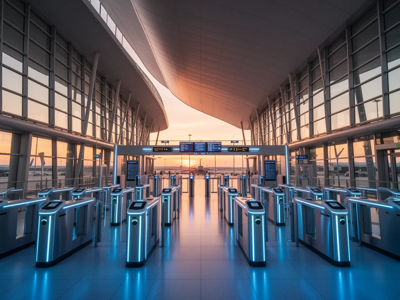 Flughäfen im Umbruch: Biometrie und KI verändern das Reisen - Foto: über boerse-global.de