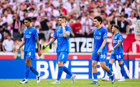 Bayer Leverkusen enttäuschte im Schlüsselspiel beim VfB auf ganzer Linie. - Foto: Tom Weller/dpa