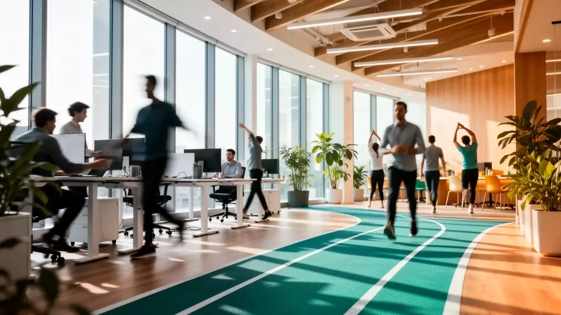 Bewegung im Job: Wie Firmen ihre Mitarbeiter fitter machen - Bild: über boerse-global.de