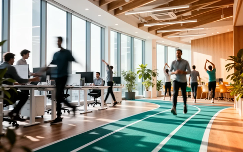 Bewegung im Job: Wie Firmen ihre Mitarbeiter fitter machen - Foto: über boerse-global.de