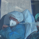 Die evakuierten Menschen trugen Schutzanzüge und Masken. - Foto: Manu Fernandez/AP/dpa