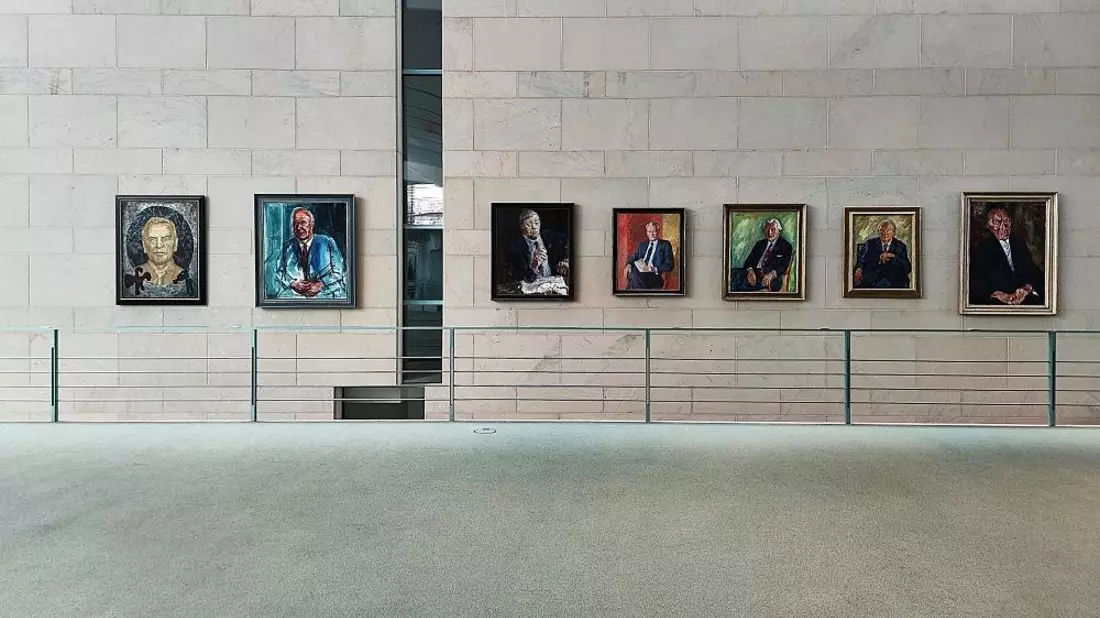 Gemäldegalerie der deutschen Bundeskanzler (Archiv) - Bild: via dts Nachrichtenagentur
