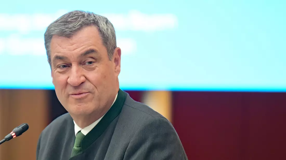 Bayerns Ministerpräsident Söder meint: Die Prämie ist vom Tisch. (Archivfoto) - Bild: Malin Wunderlich/dpa