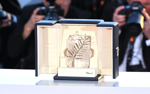 Der Hauptpreis des Filmfests in Cannes: Die Goldene Palme. (Archivbild) - Foto: Alberto Terenghi/IPA/Zuma Press/dpa