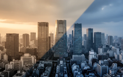 Nikkei 225: Zweigeteilter Montag - Foto: über boerse-global.de