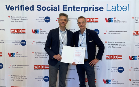 afb social & green IT mit dem Label Verified Social Enterprise ausgezeichnet / Prinzip Impact first: Inklusiver IT-Refurbisher überzeugt mit belegbarer Sozial- und Umweltwirkung - Foto: presseportal.de