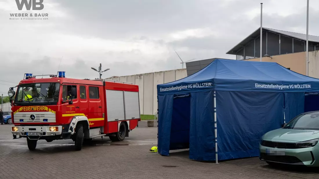 FW Alzey-Worms: Brand in der Justizvollzugsanstalt Rohrbach - Feuerwehr verhindert Ausbreitung und rettet mehrere Personen - Bild: presseportal.de