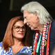 Andrea Berg und ihr Ehemann Uli Ferber haben eine enge Bindung zum Neu-Drittligisten (Archivbild). - Foto: Bernd Weißbrod/dpa