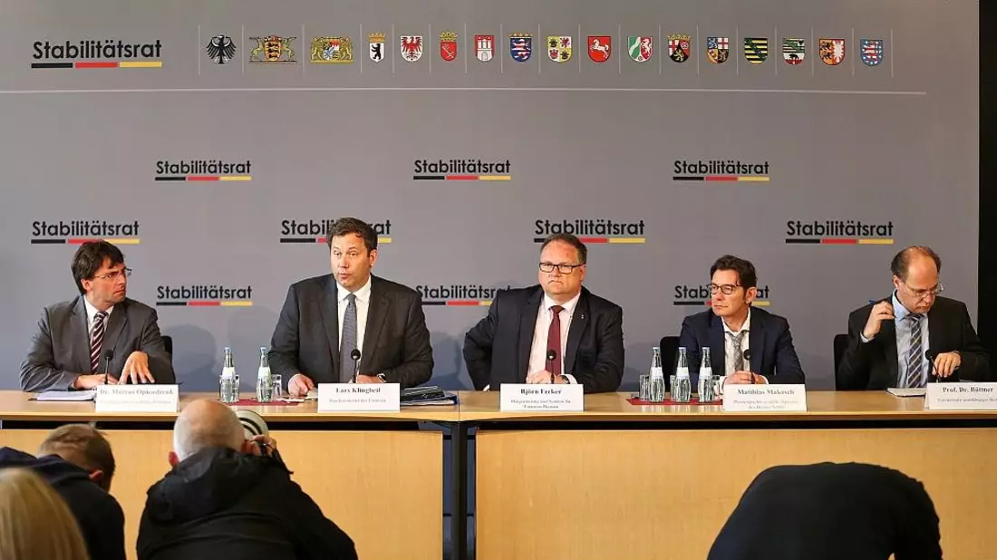 Pressekonferenz nach Sitzung von Stabilitätsrat am 11.05.2026 - Bild: via dts Nachrichtenagentur
