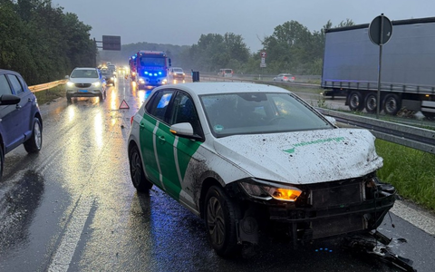 FW-EN: PKW verunfallt auf der Autobahn - Foto: presseportal.de