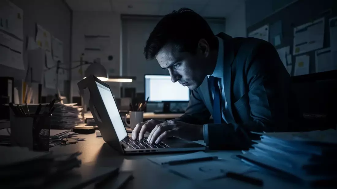 Burnout-Krise: Fast zwei Drittel der Berufstätigen fühlen sich ausgebrannt - Bild: über boerse-global.de