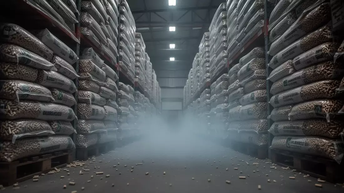 Holzpellet-Boom birgt tödliche Gefahr: CO-Vergiftung in Lagerhallen - Bild: über boerse-global.de
