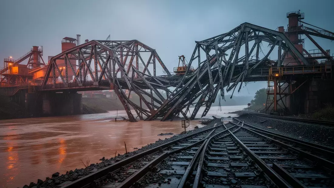 Cameco Aktie: Smoothstone-River-Brücke einstürzt - Bild: über boerse-global.de