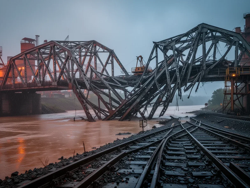 Cameco Aktie: Smoothstone-River-Brücke einstürzt - Foto: über boerse-global.de