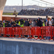Zahlreiche Reporter berichteten im Hafen von Granadilla über die Evakuierung.  - Foto: Europa Press Canarias/EUROPA PRESS/dpa