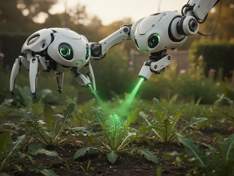 Roboter-Unkrautvernichter: Wenn der Garten nicht mehr schmerzt - Foto: über boerse-global.de