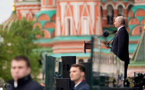 Putin wollte ukrainische Drohnenangriffe bei der Parade zum Tag des Sieges unbedingt vermeiden. (Archivbild) - Foto: Pavel Bednyakov/Pool AP/AP/dpa