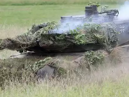 Bundeswehr-Panzer Leopard 2 (Archiv) - Foto: via dts Nachrichtenagentur