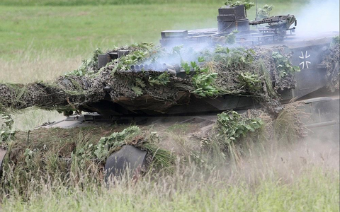 Bundeswehr-Panzer Leopard 2 (Archiv) - Foto: via dts Nachrichtenagentur