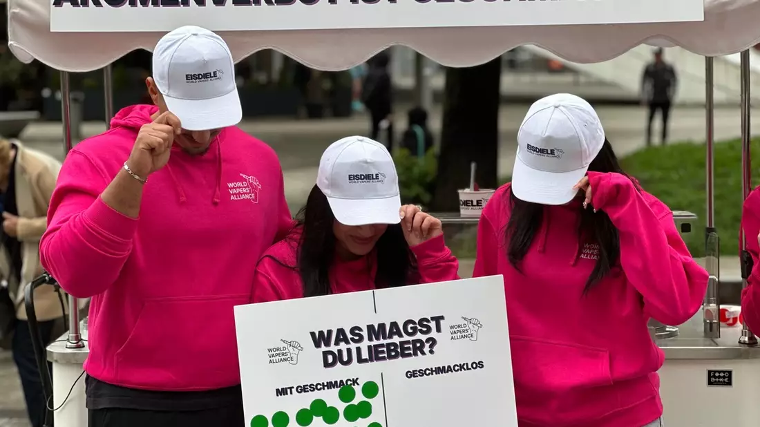 E-Zigaretten-Aromenverbot ist geschmacklos - Bild: presseportal.de