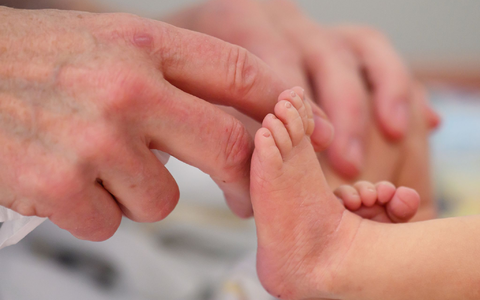 Männer in Deutschland werden immer später Vater. (Symbolbild) - Foto: Hendrik Schmidt/dpa