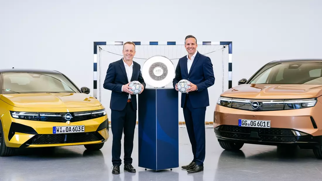 Opel wird neuer Namensgeber der Handball-Bundesliga und strategischer Partner der Handball-Frauen- und Männer-Nationalmannschaft - Bild: presseportal.de