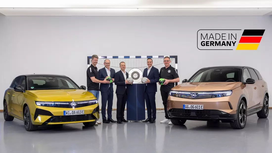 Opel wird strategischer Partner der Handball-Frauen- und Männer-Nationalmannschaft und neuer Namensgeber der Handball-Bundesliga - Bild: presseportal.de