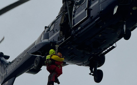 BPOLD 11: Gemeinsame Wasserrettungsübung mit Hubschraubern der Bundespolizei - Foto: presseportal.de