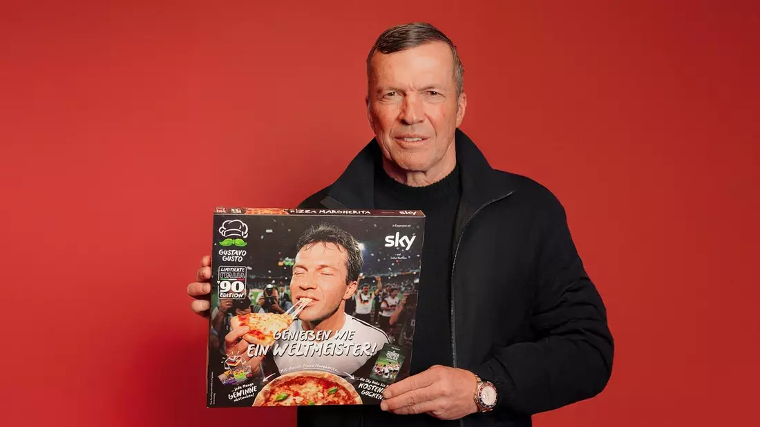 Gratis WM-Doku beim Pizza-Kauf: Sky Deutschland und Gustavo Gusto starten gemeinsame Aktion zur Fußball-WM 2026 - Bild: presseportal.de