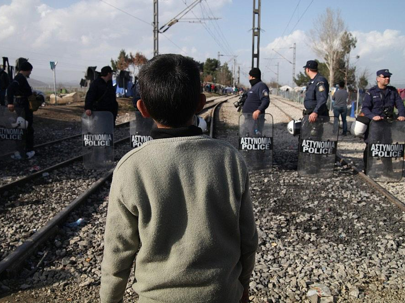 Flüchtlingsjunge in Griechenland (Archiv) - Foto: via dts Nachrichtenagentur