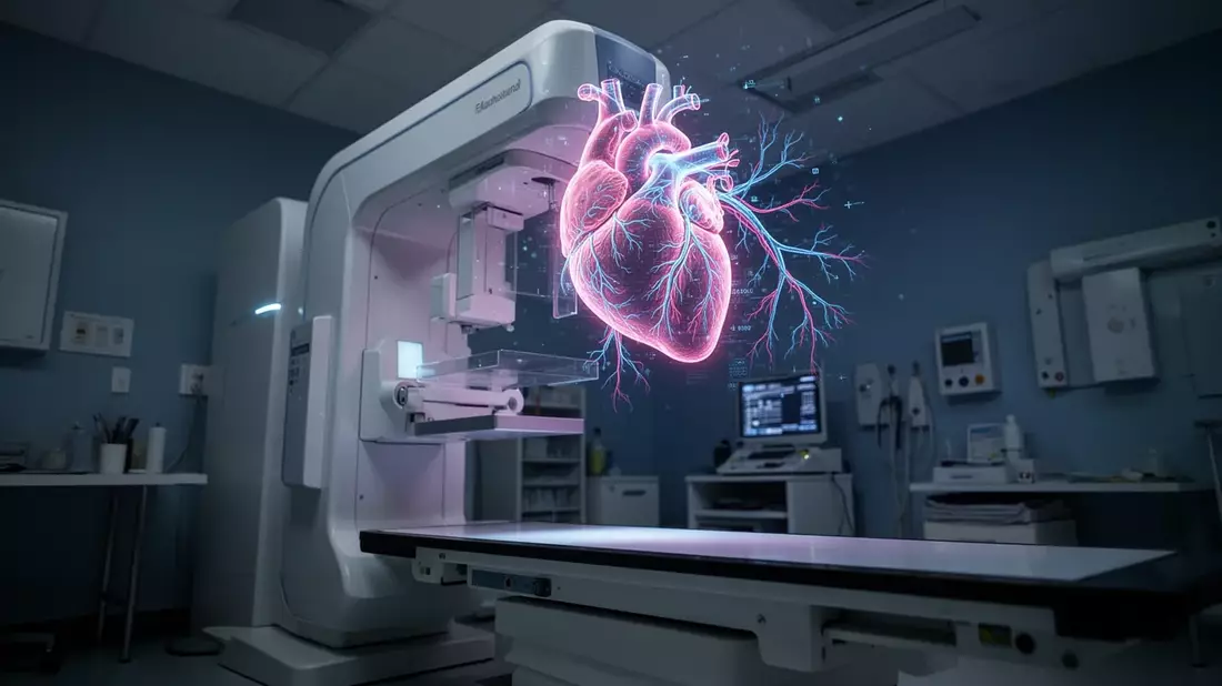 KI erkennt Herzrisiken: Mammografie wird zum Doppel-Check - Bild: über boerse-global.de