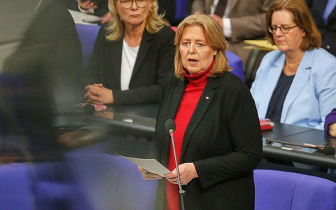 Bärbel Bas während der Regierungsbefragung am 6. Mai (Archiv) - Foto: via dts Nachrichtenagentur