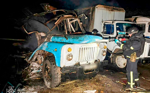 Wie Charkiw wurden auch andere ukrainische Städte nach Auslaufen der Waffenruhe wieder angegriffen.  - Foto: Uncredited/Ukrainian Emergency Service/AP/dpa