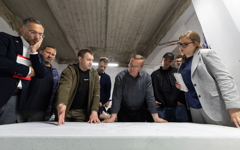 Verteidigungsminister Pistorius besucht Ukraine - Foto: Verteidigungsministerium Ukraine/dpa