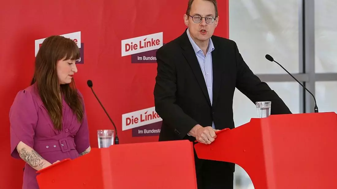 Heidi Reichinnek und Sören Pellmann (Archiv) - Bild: via dts Nachrichtenagentur