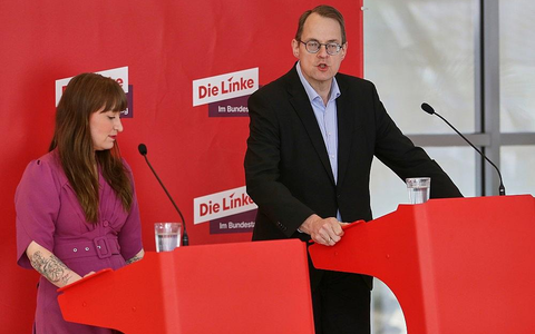 Heidi Reichinnek und Sören Pellmann (Archiv) - Foto: via dts Nachrichtenagentur