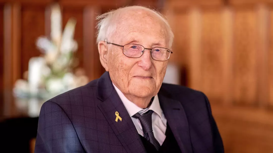 Der Holocaust-Überlebende Albrecht Weinberg ist am Dienstag im Alter von 101 Jahren gestorben. (Archivbild) - Bild: Hauke-Christian Dittrich/dpa