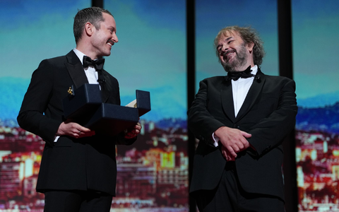 Elijah Wood hielt die Laudatio auf Peter Jackson. - Foto: Scott A Garfitt/Invision/dpa