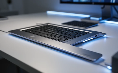 HP EliteBoard G1a: KI-Computer im Tastaturgehäuse - Foto: über boerse-global.de