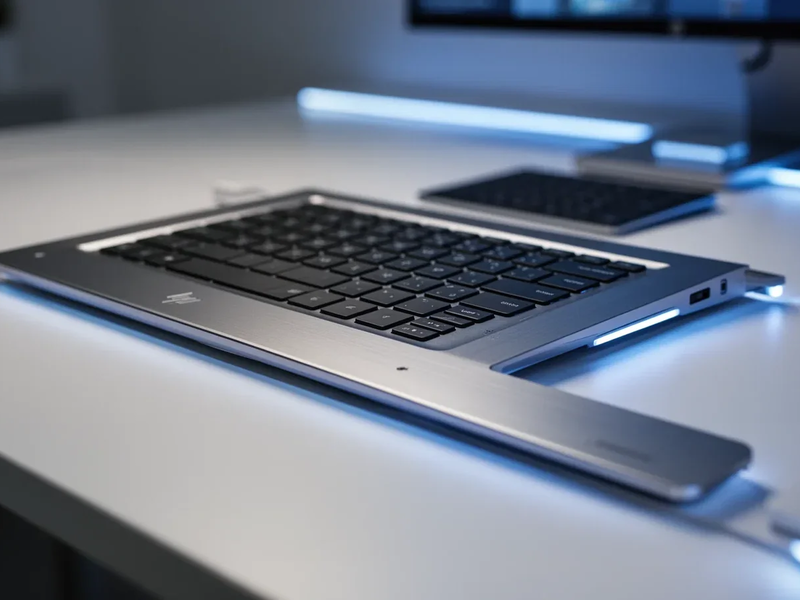 HP EliteBoard G1a: KI-Computer im Tastaturgehäuse - Foto: über boerse-global.de