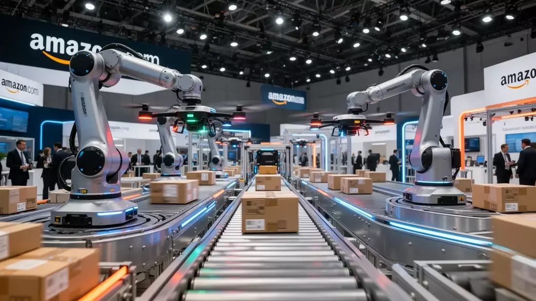 Amazon zeigt auf der Interpack 2026 die Zukunft der Logistik - Bild: über boerse-global.de