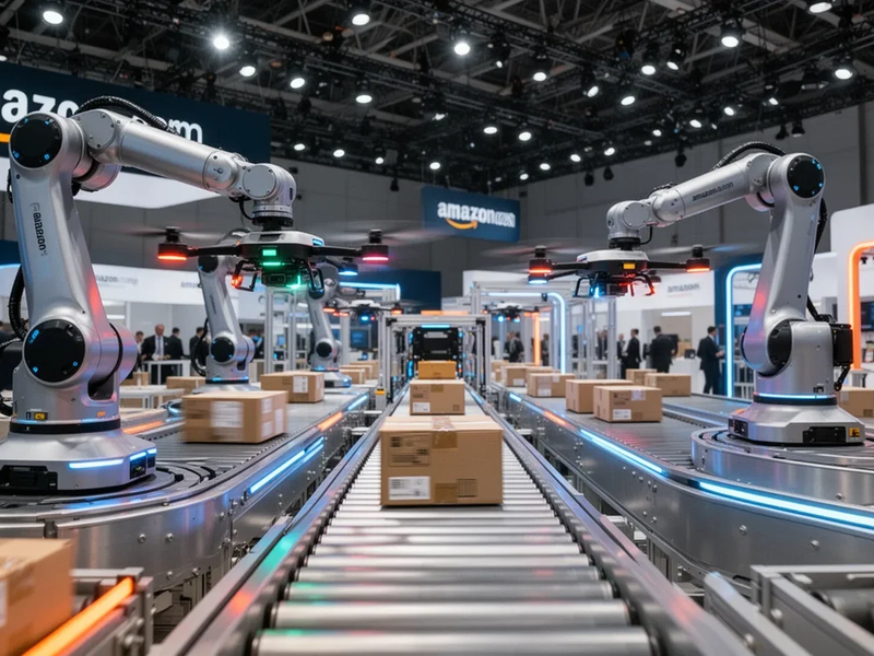 Amazon zeigt auf der Interpack 2026 die Zukunft der Logistik - Foto: über boerse-global.de