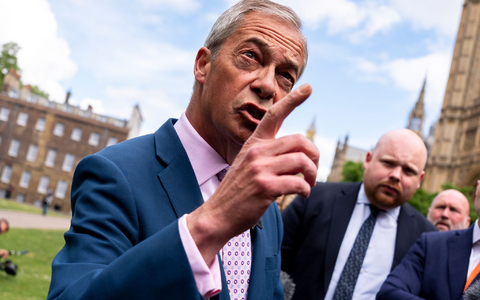 Brexit-Vorkämpfer Nigel Farage ist Profiteur der Labour-Krise. (Archivbild) - Foto: Jordan Pettitt/PA Wire/dpa