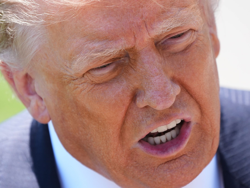 Trump provoziert erneut mit einem Post - im Fokus: Venezuela.  - Foto: Jacquelyn Martin/AP/dpa