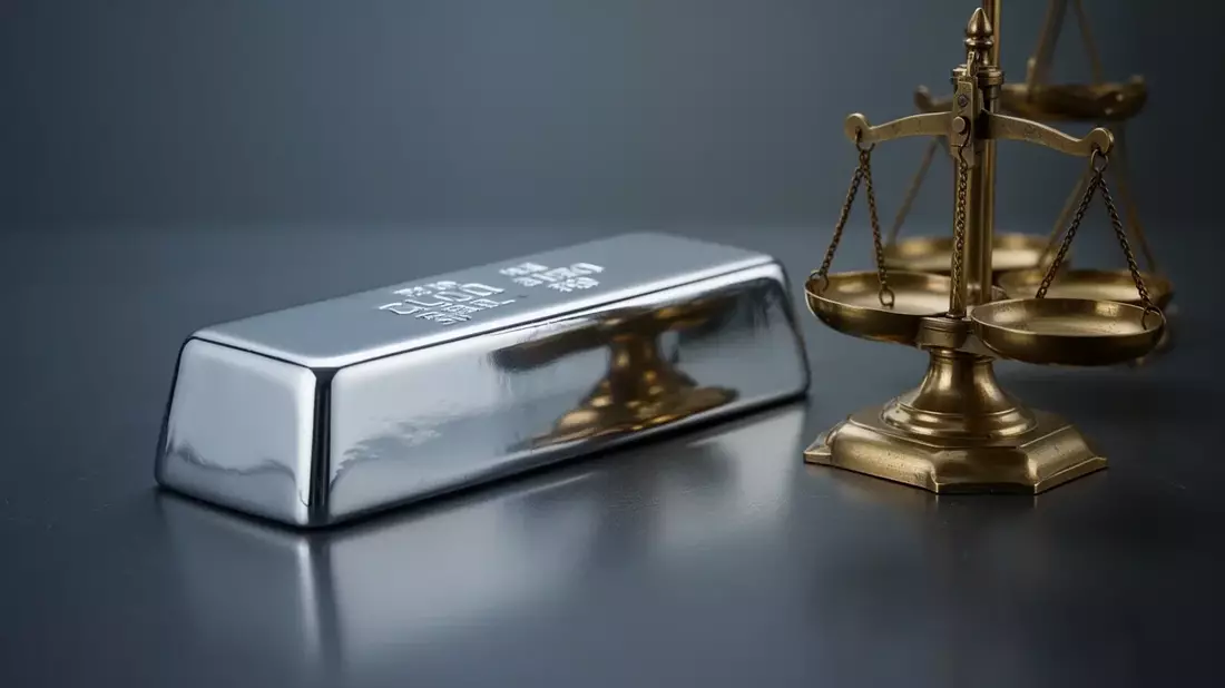 Silber: Gold-Silber-Verhältnis auf 55,46 - Bild: über boerse-global.de