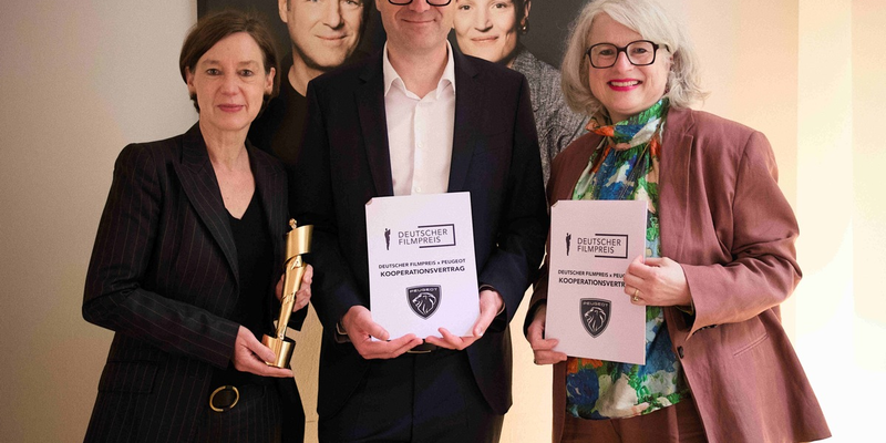 PEUGEOT jetzt offizieller Partner des Deutschen Filmpreises - Foto: presseportal.de
