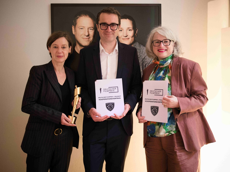 PEUGEOT jetzt offizieller Partner des Deutschen Filmpreises - Foto: presseportal.de