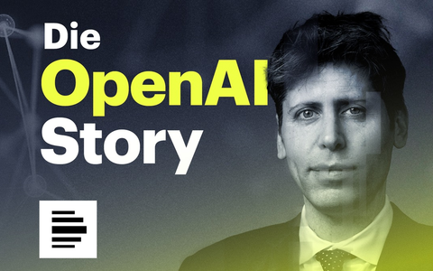Ab 19. Mai in der Deutschlandfunk App / Die OpenAI Story / Neuer Podcast vom Team der 'Peter Thiel Story' - Foto: presseportal.de
